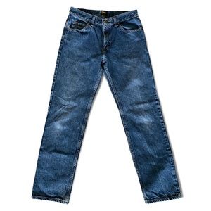 vintage dark wash lee jeans - waist 30
